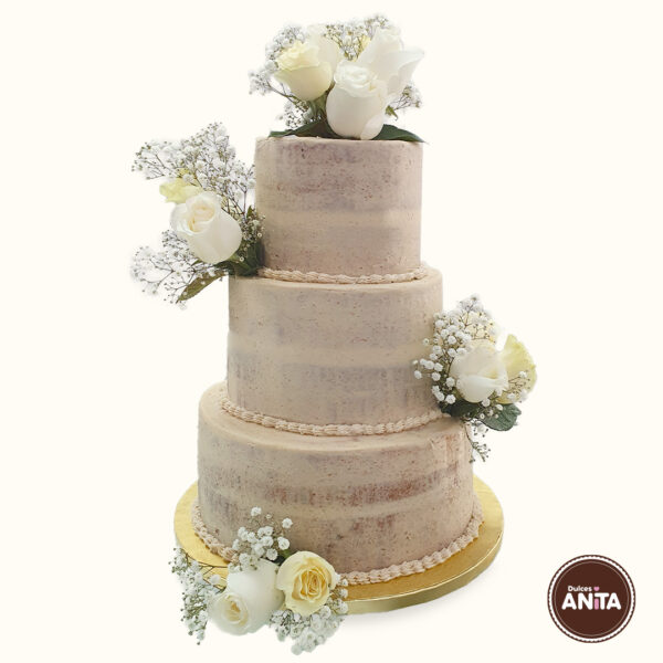 TORTA DE BODAS - DULCES ANITA